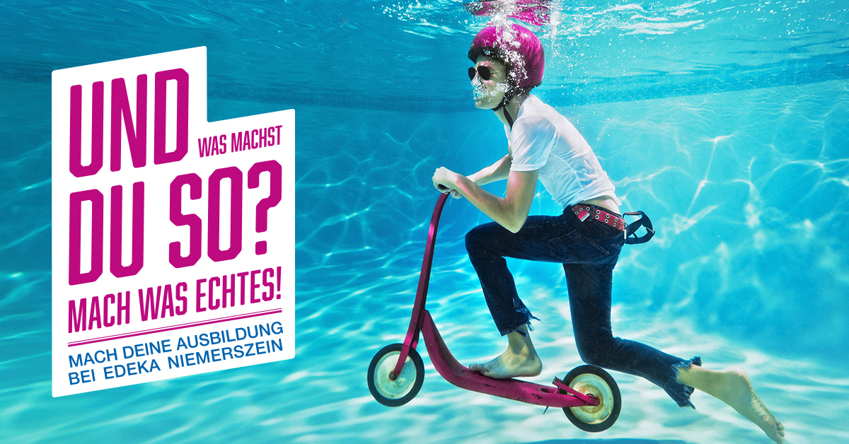 EDEKA Niemerszein Azubi-Kampagne — Und was machst du so?